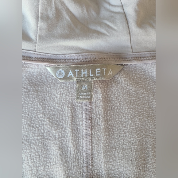 ATHLETA Women's Zip-Up Hoodie Sweater In Lavender Women's Size M - Picture 11 of 13